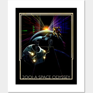 2001 A Space Odyssey Star Gate Posters and Art